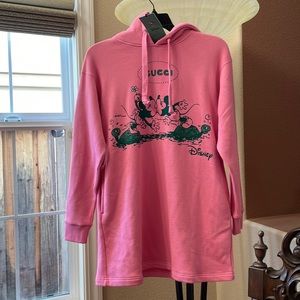 Brand new Gucci Disney long sweatshirt hoodie